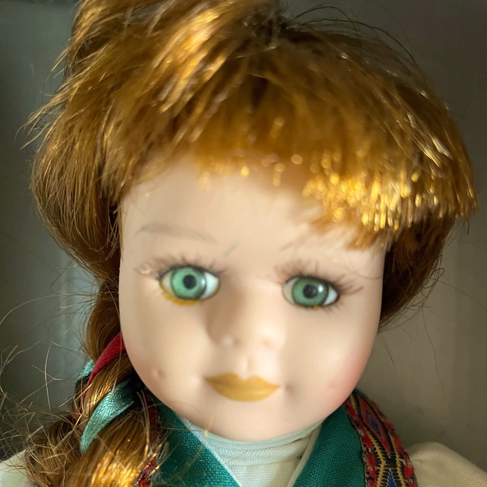 Girl Dutch Porcelain Doll